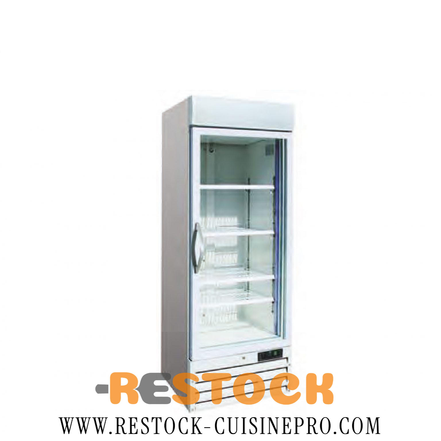 ARMOIRE NEGATIVE 1 PORTE VITREE 412 L – FRESCO