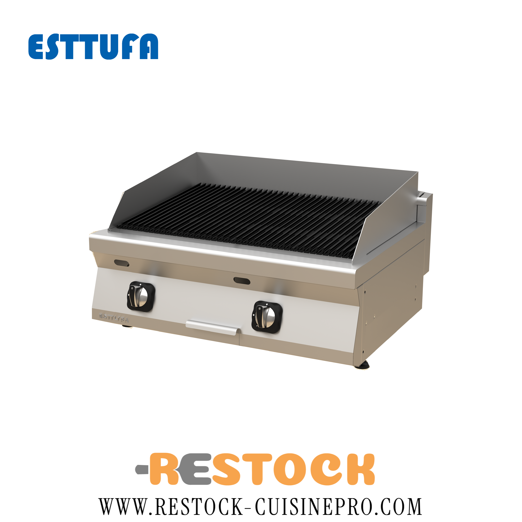BARBECUE DOUBLE A POSER 800x630x300 TC.6LG800