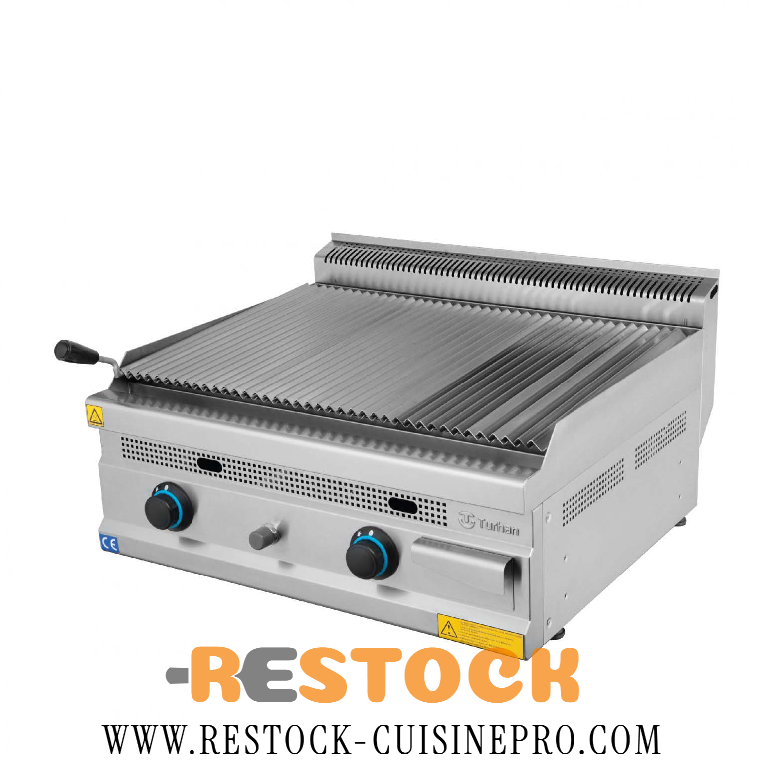 Barbecue à Pierres Volcaniques Double Posable à Gaz – ESTUFA