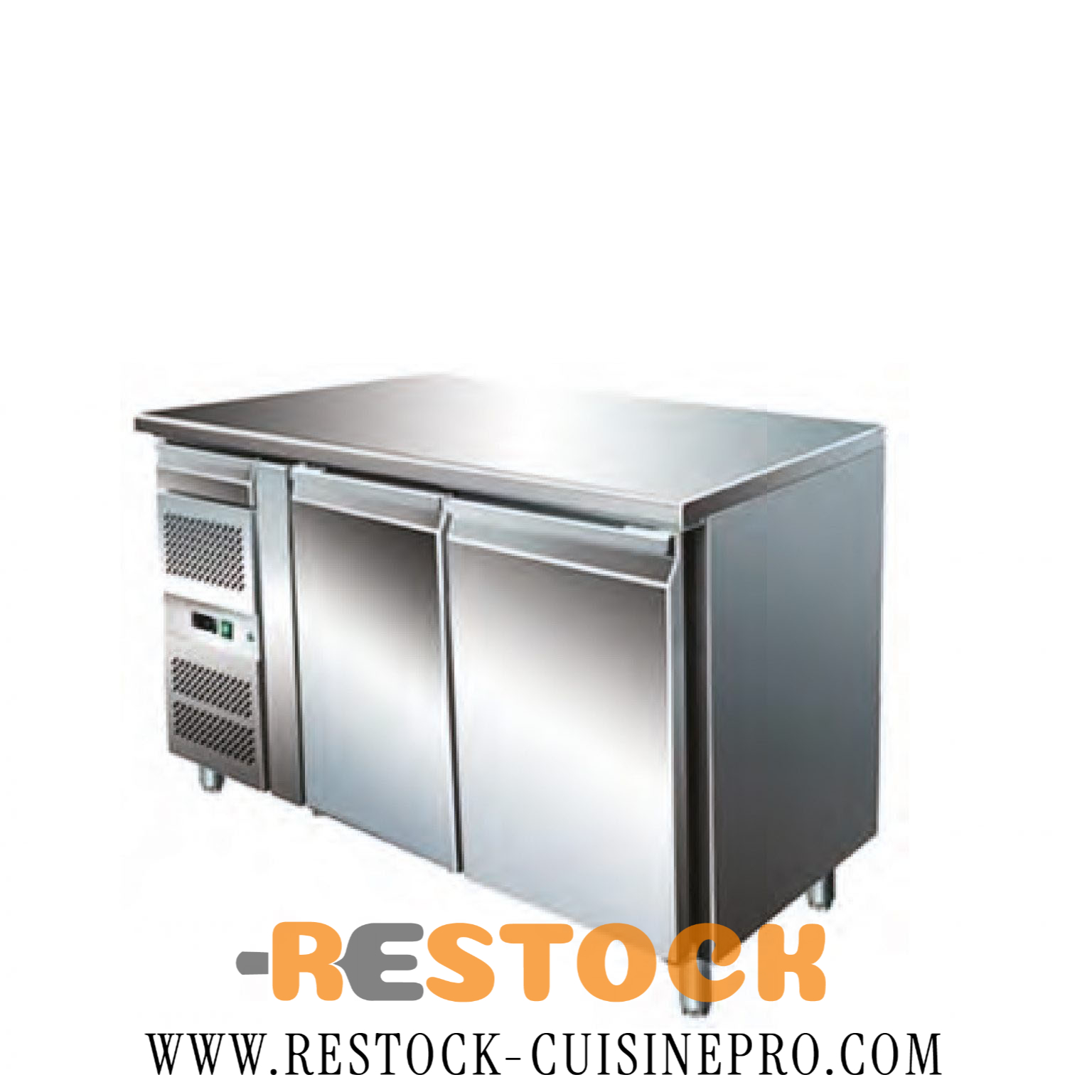 COMPTOIR BAR 2 PORTES INOX – FRESCO