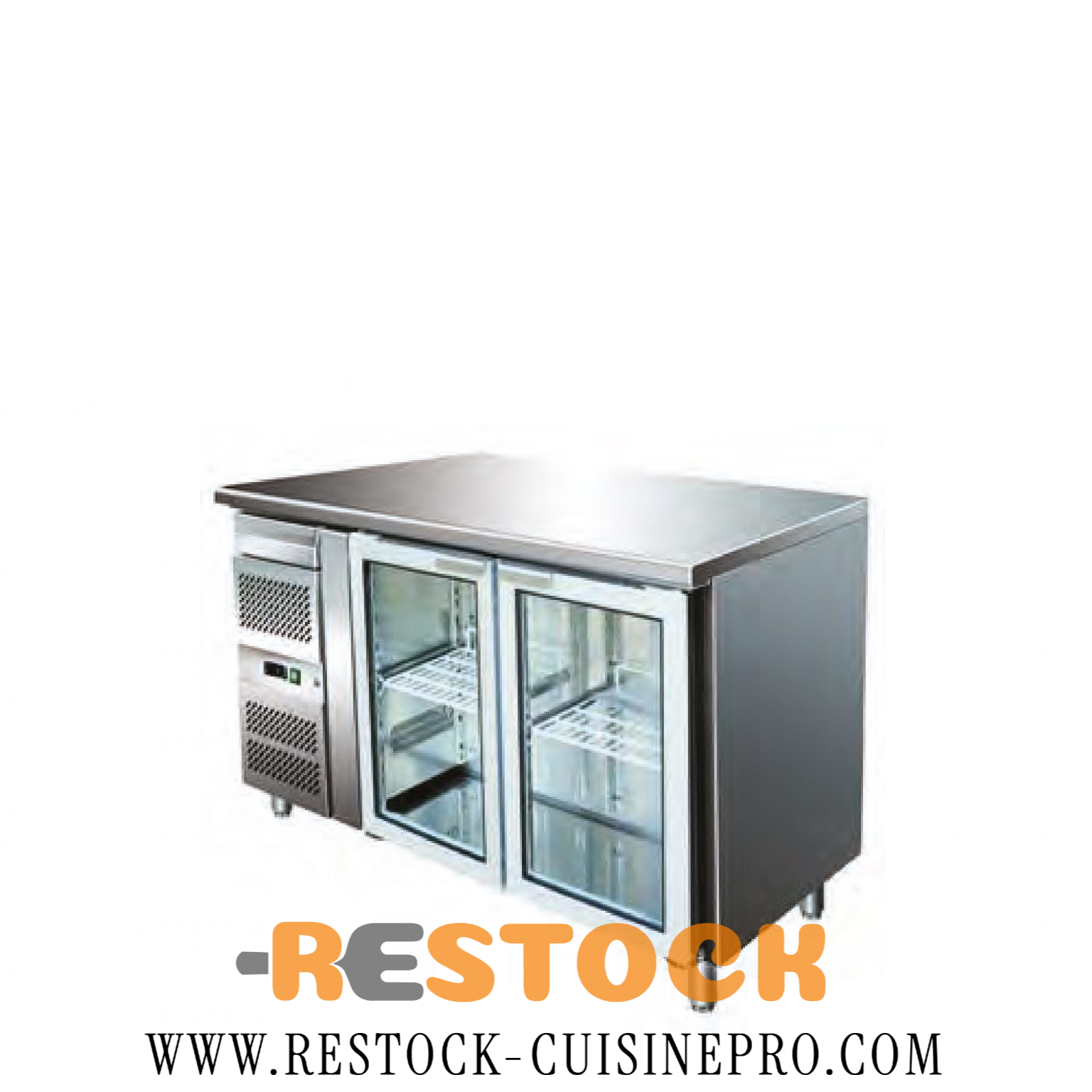 COMPTOIR BAR 2 PORTES VITREES – FRESCO