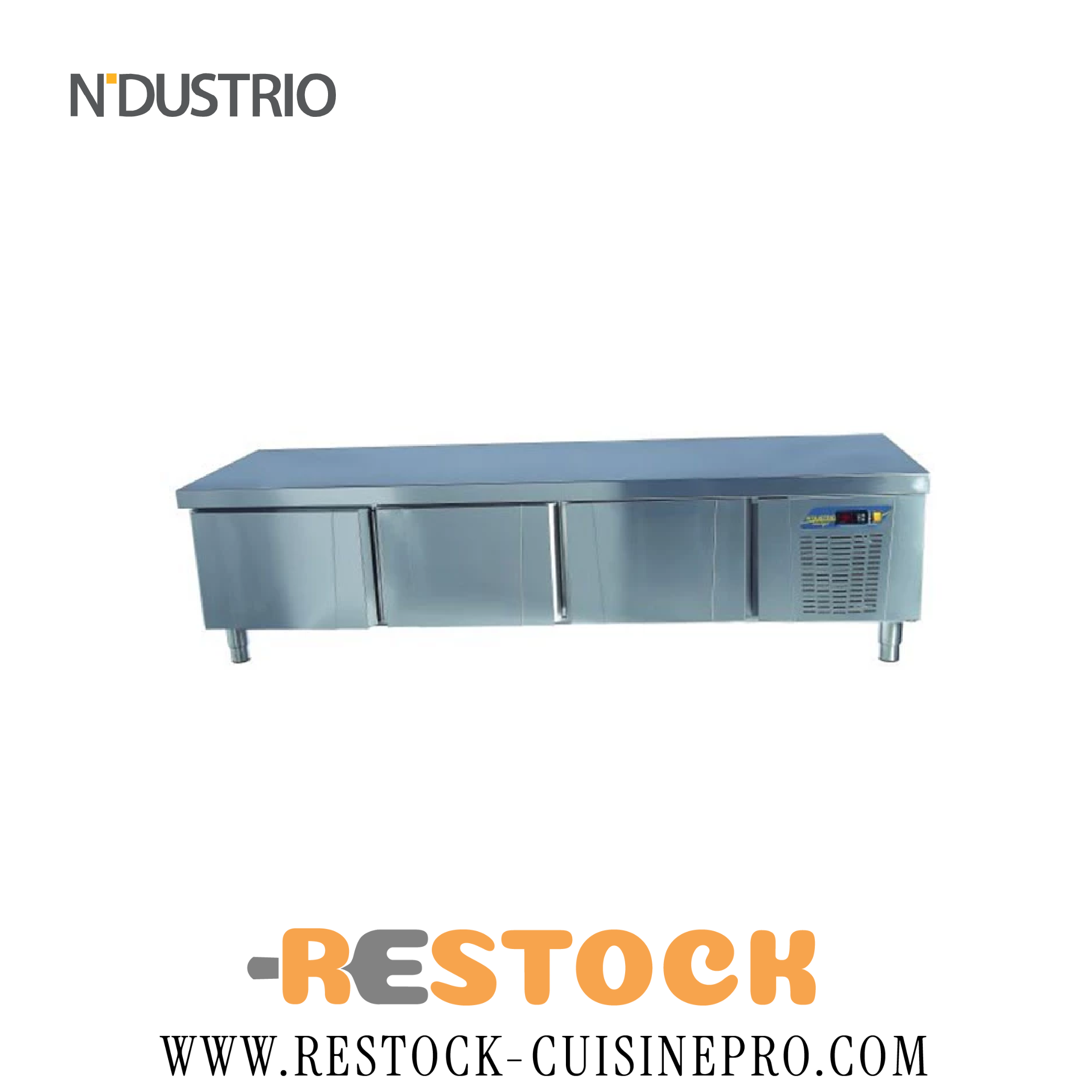 COMPTOIR BAS 3 PORTES REFRIGEREE 2M00 TPS-63-L