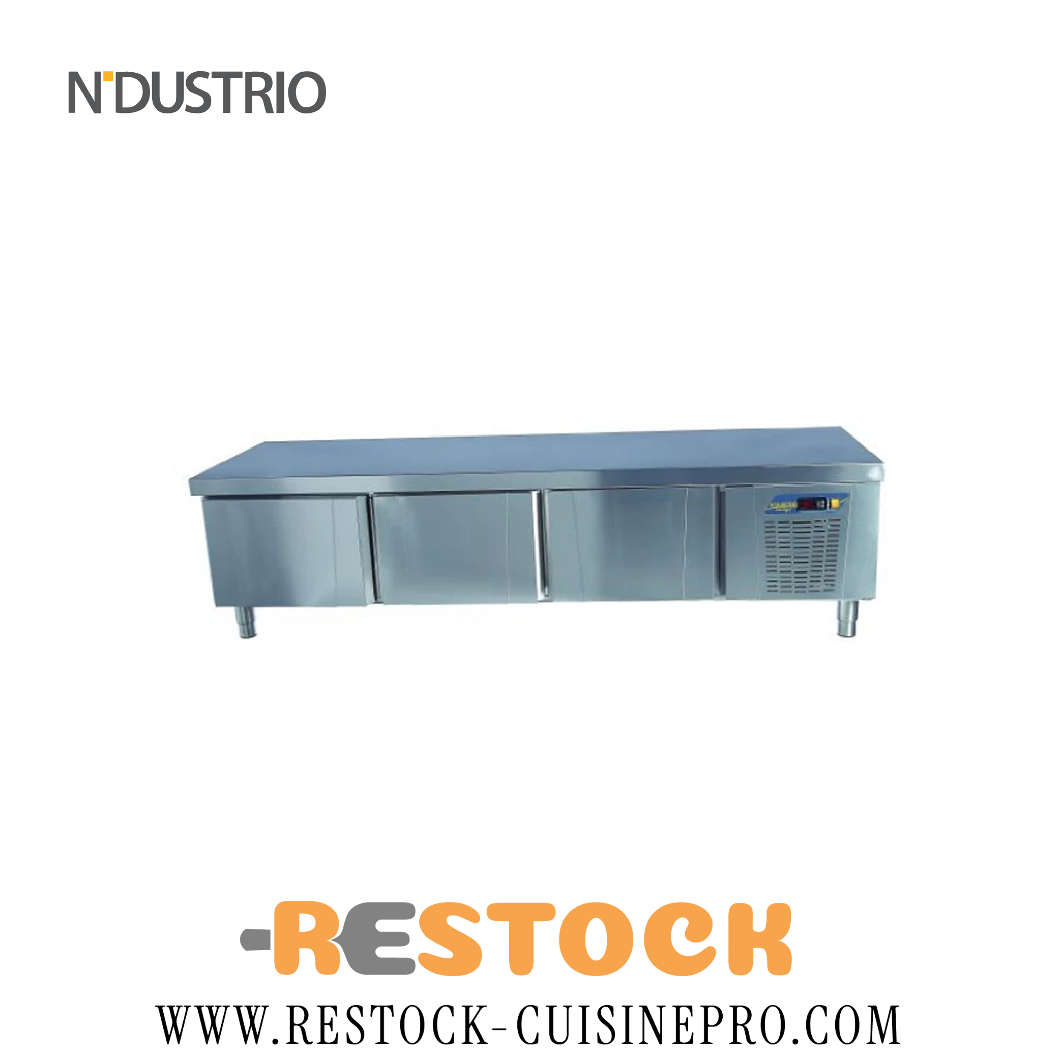 COMPTOIR BAS REFRIGEREE 3 PORTES 2000x600x550 TPG-63-L