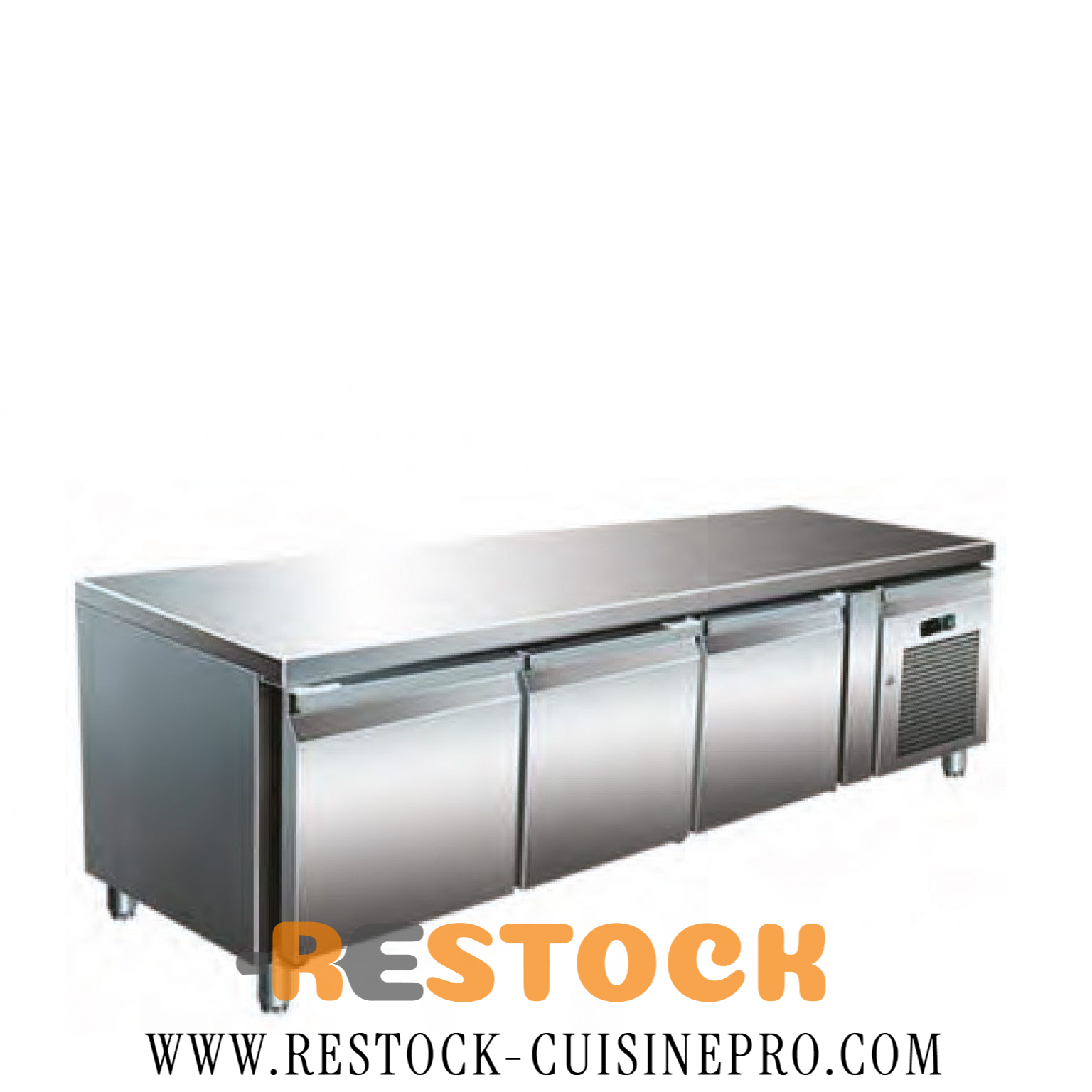 COMPTOIR BAS SERIE SNACK 3 PORTES- FRESCO