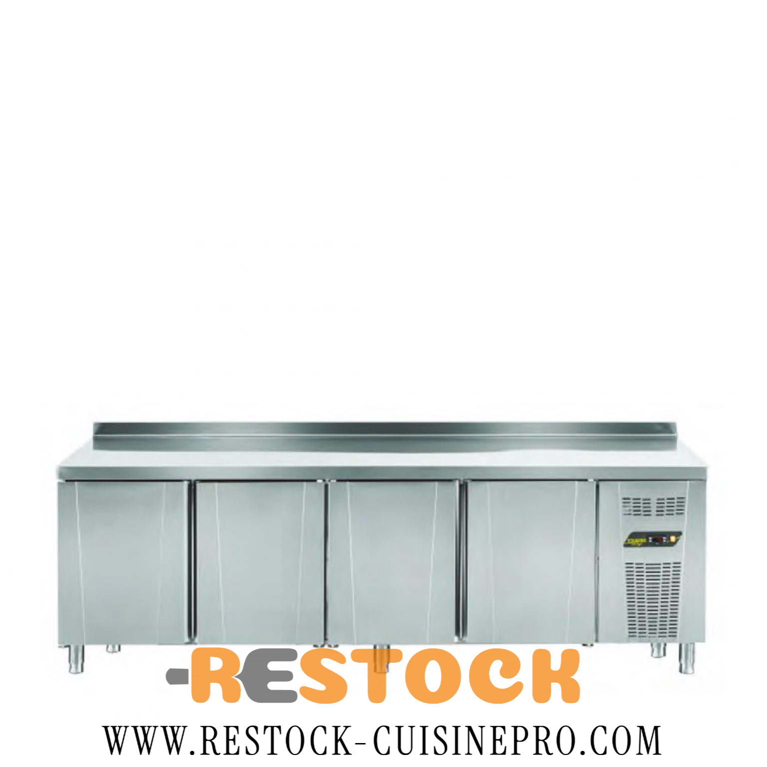 COMPTOIR REFRIGERE 4 PORTES MURAL – N’DUSTRIO
