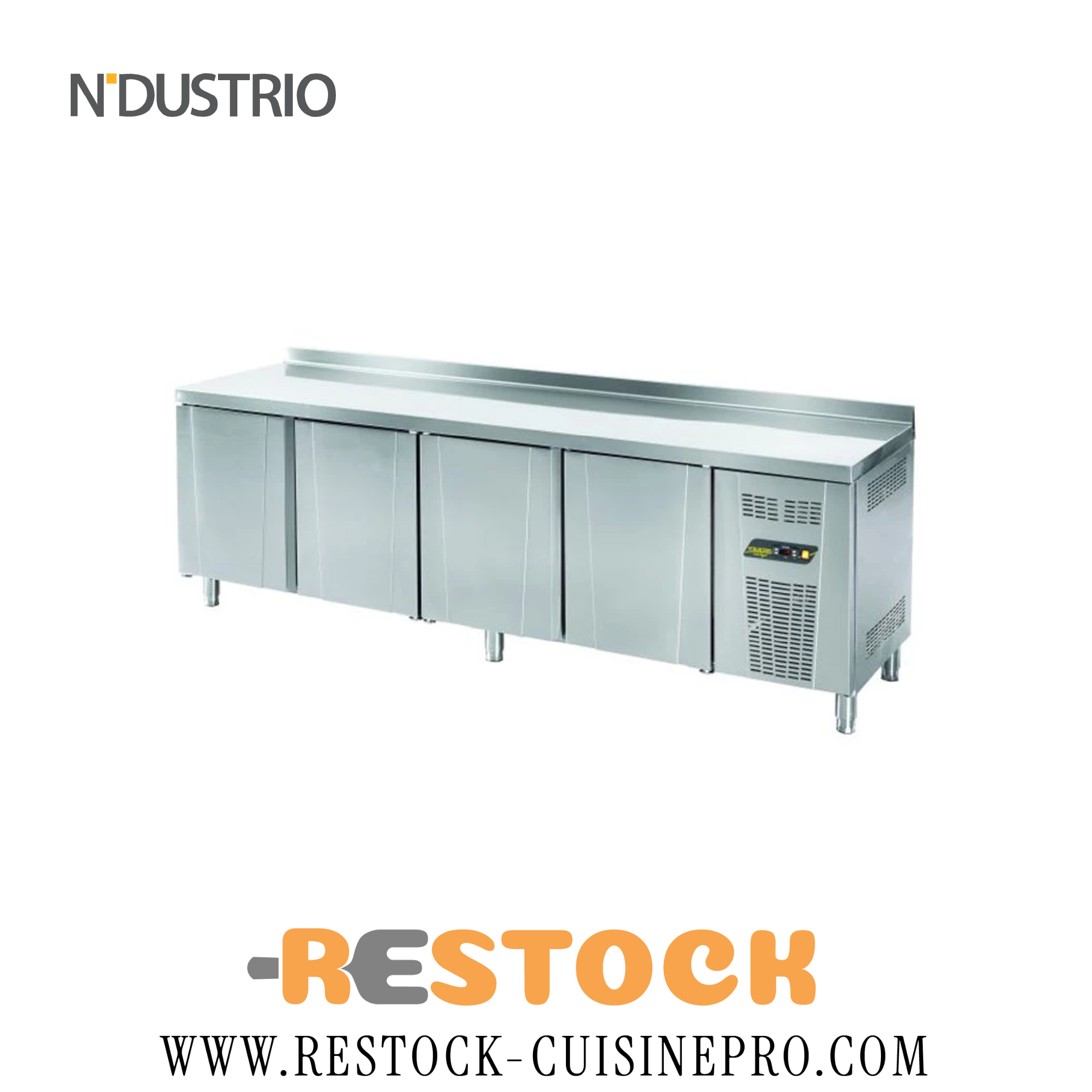 COMPTOIR REFRIGEREE 4 PORTES 2M50 TPG-74