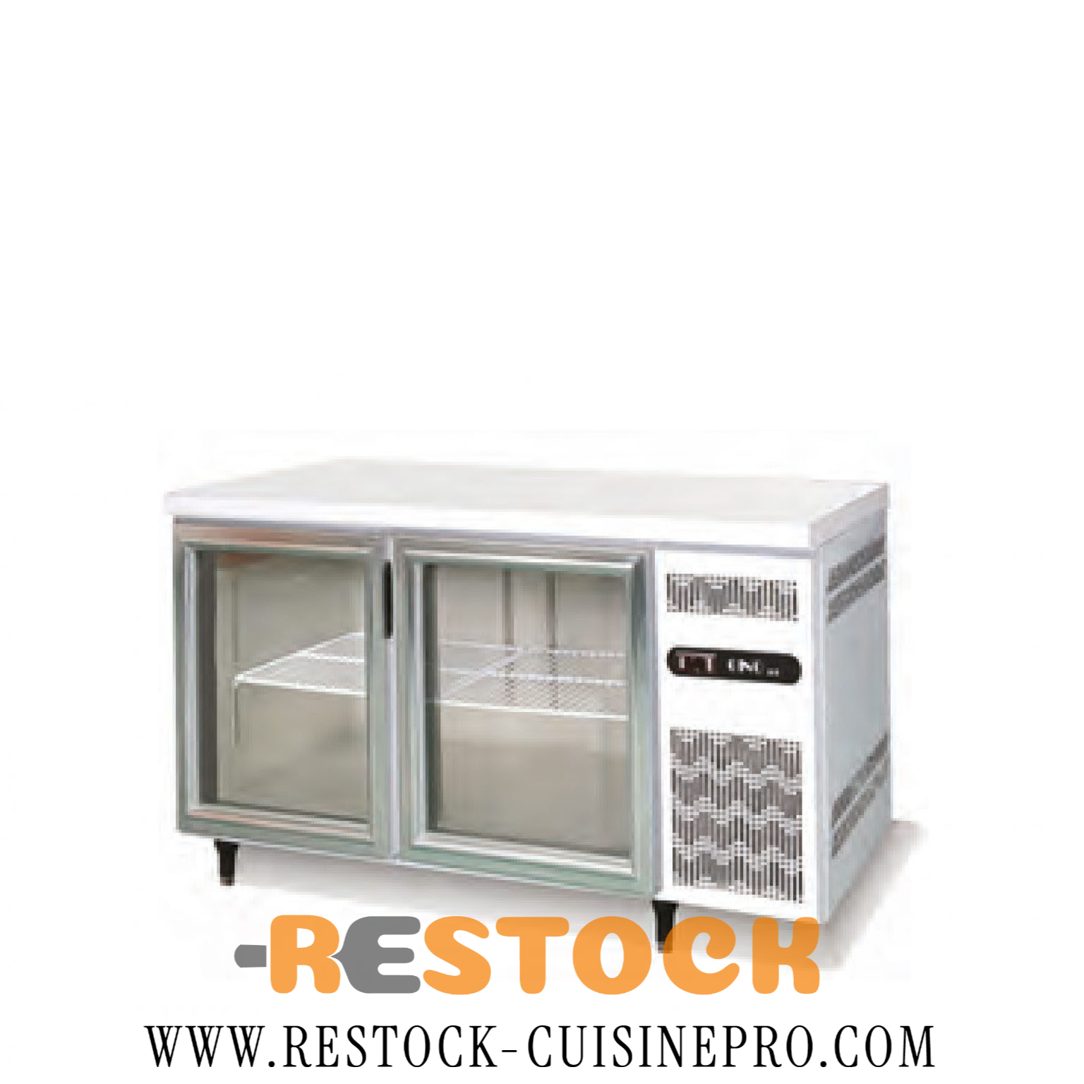 Comptoir Réfrigéré 2 Portes Vitrées 1200 – CUISIFRIOT