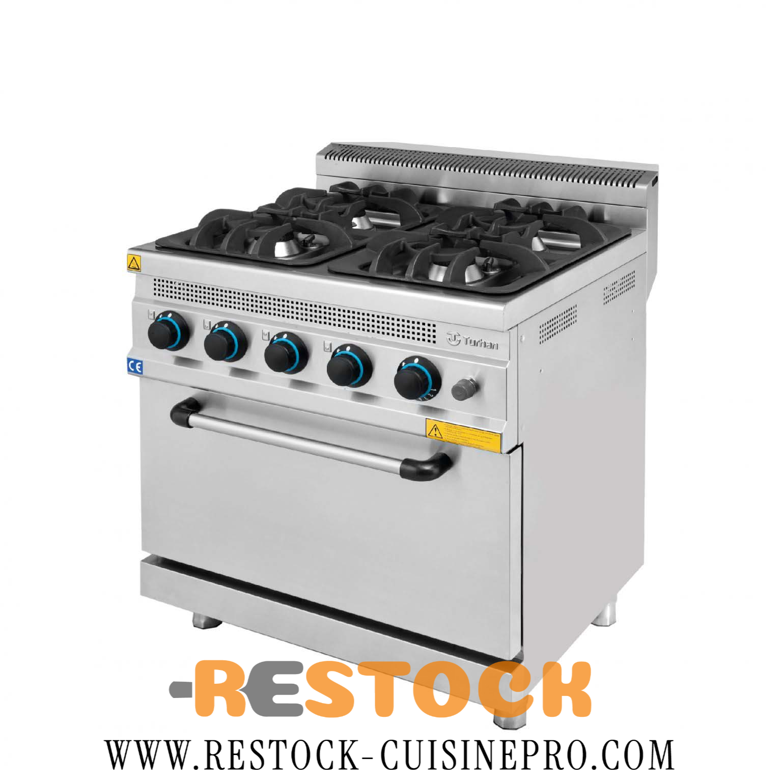 Cuisiniere 4 Feux sur Four à Gaz G700 – ESTUFA