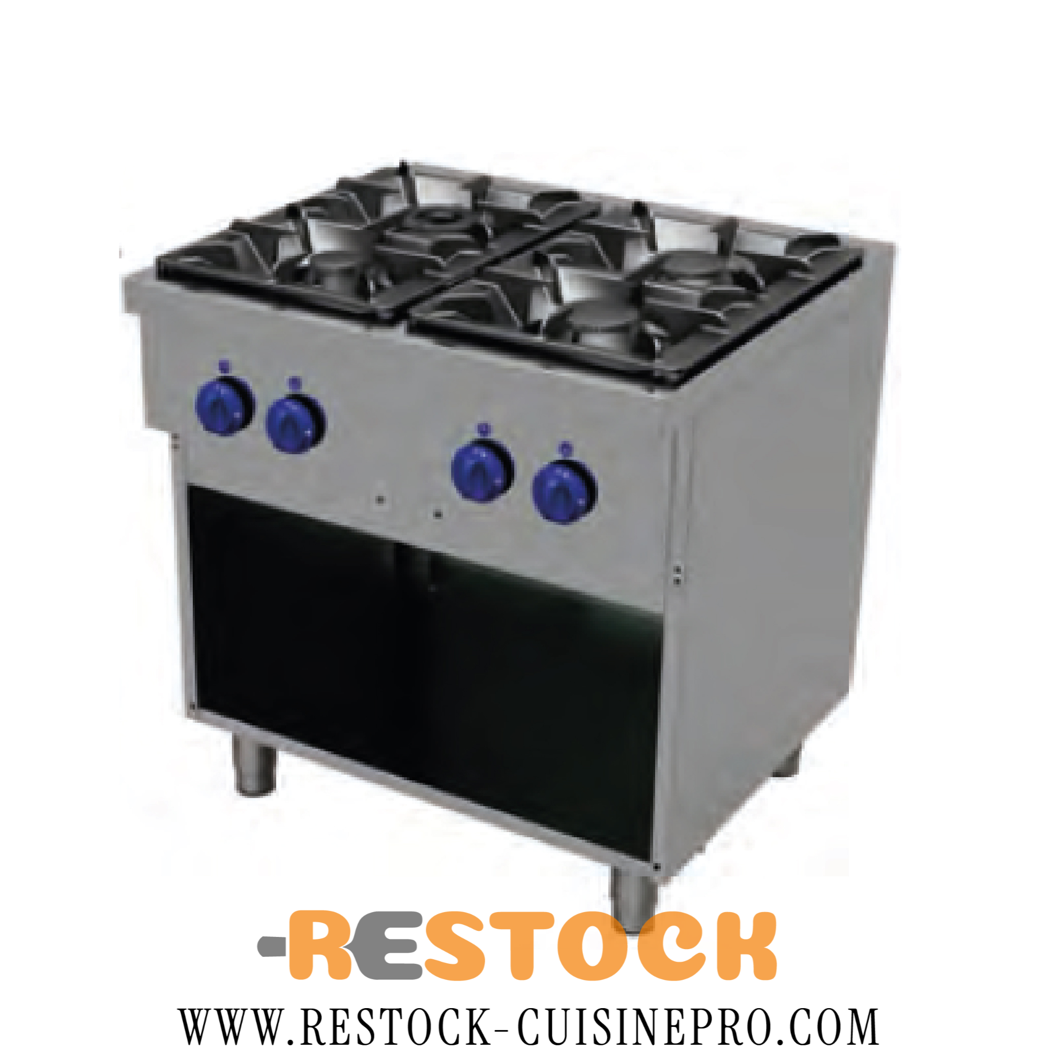 Cuisinière 4 Feux sur Placard Ouvert à Gaz SAFARI ECO G700 – PRIMAX