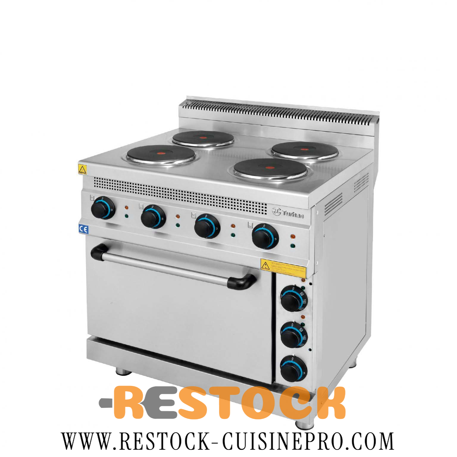 Cuisinière 4 Plaques sur Four Electrique G700 – ESTUFA