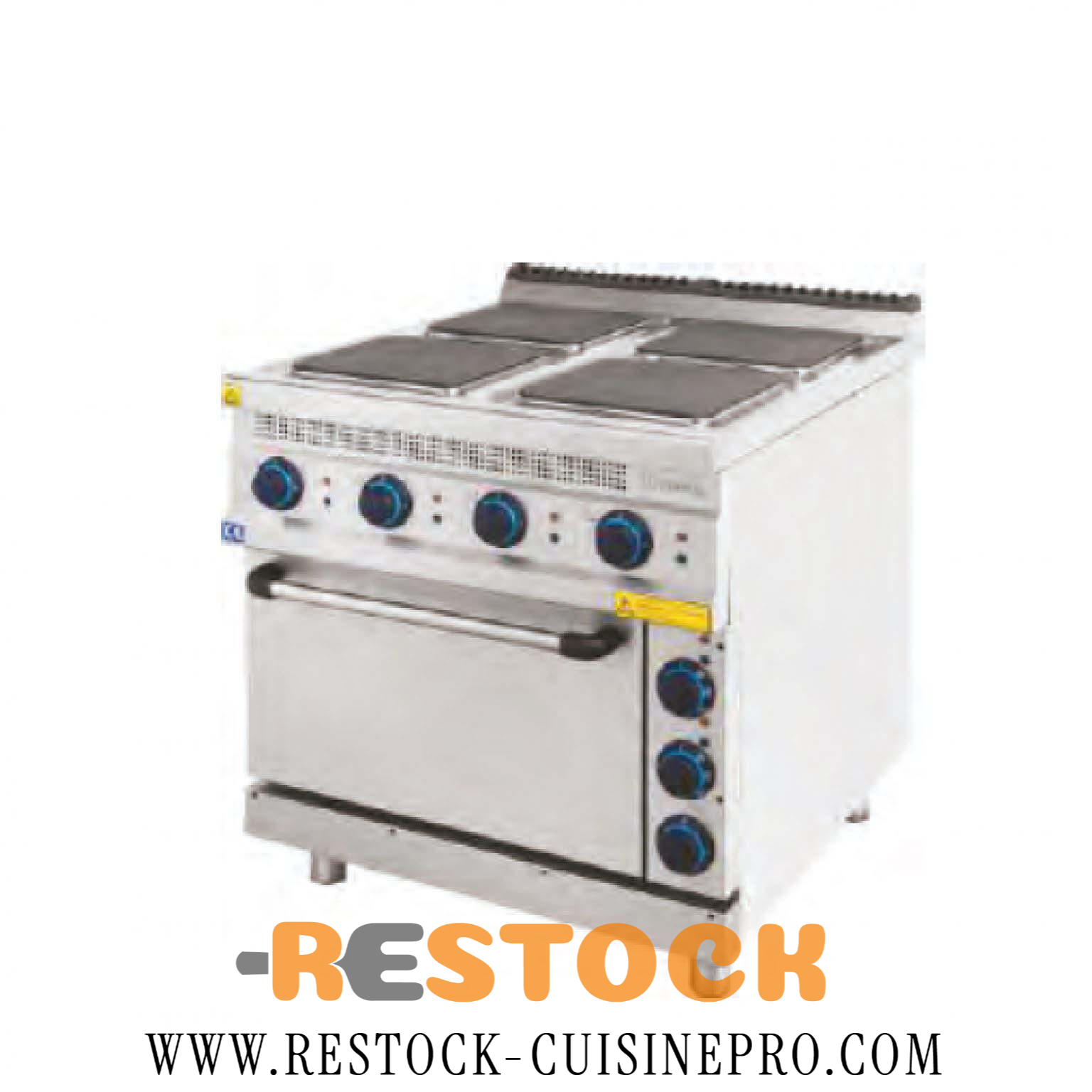 Cuisinière 4 Plaques sur Four Electrique G900 – ESTUFA