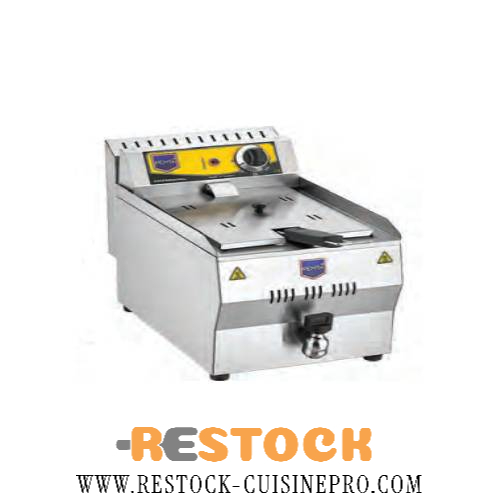 Friteuse Double Elect 10 L + Robinet LORS