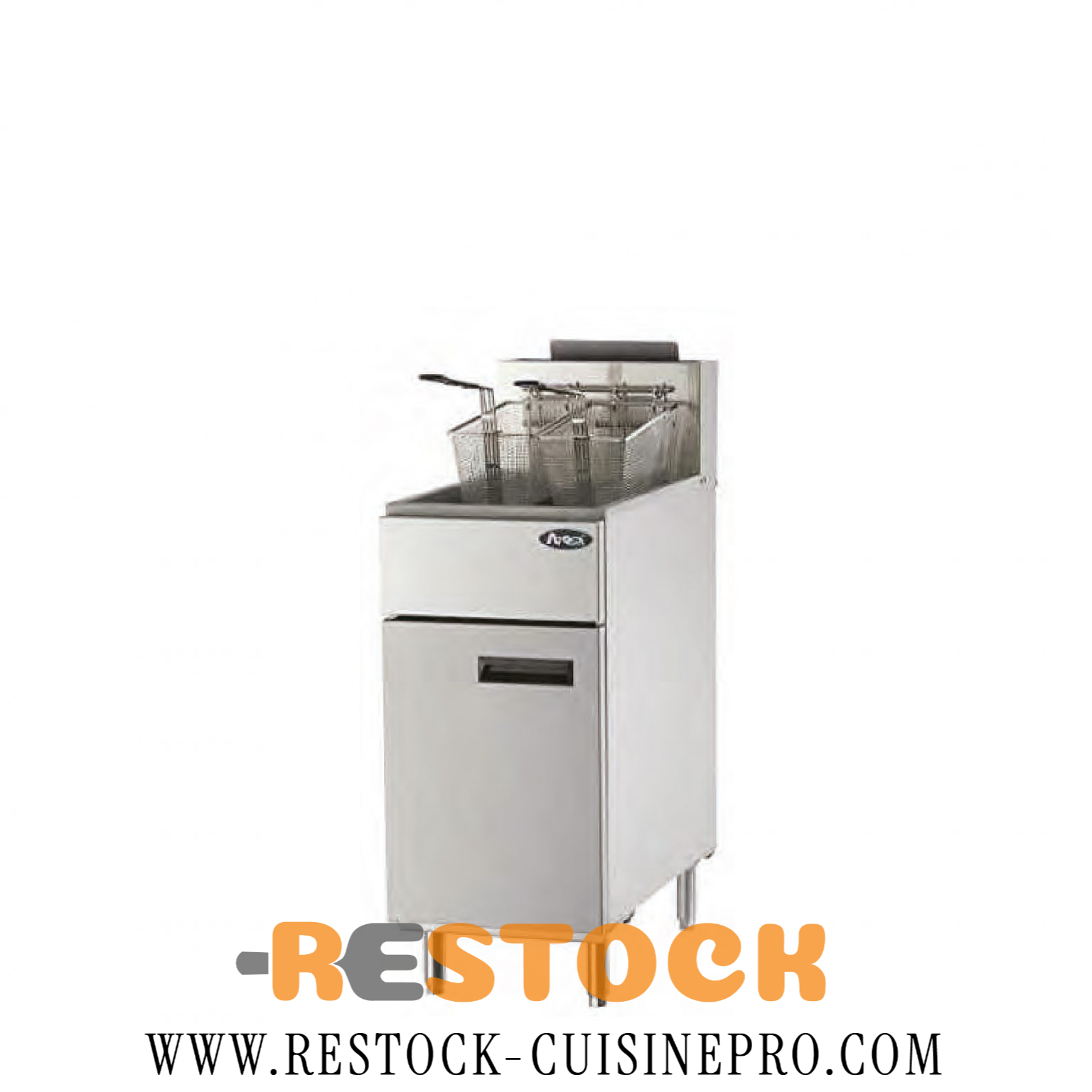 Friteuse à Gaz à 2 Paniers 20L G700