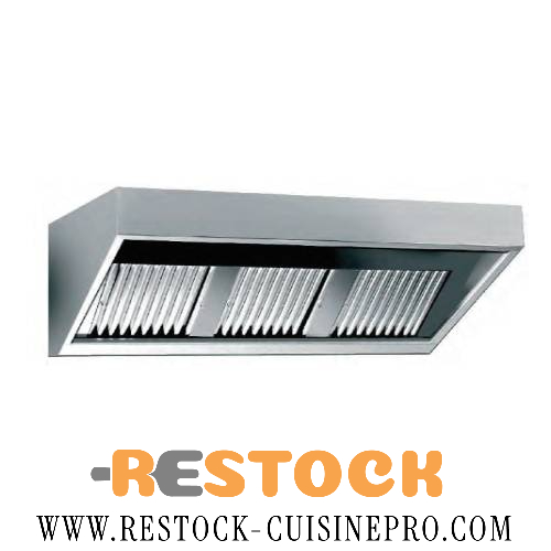 Hotte Aspirante Murale en Inox 2.50 M BILGEINOX