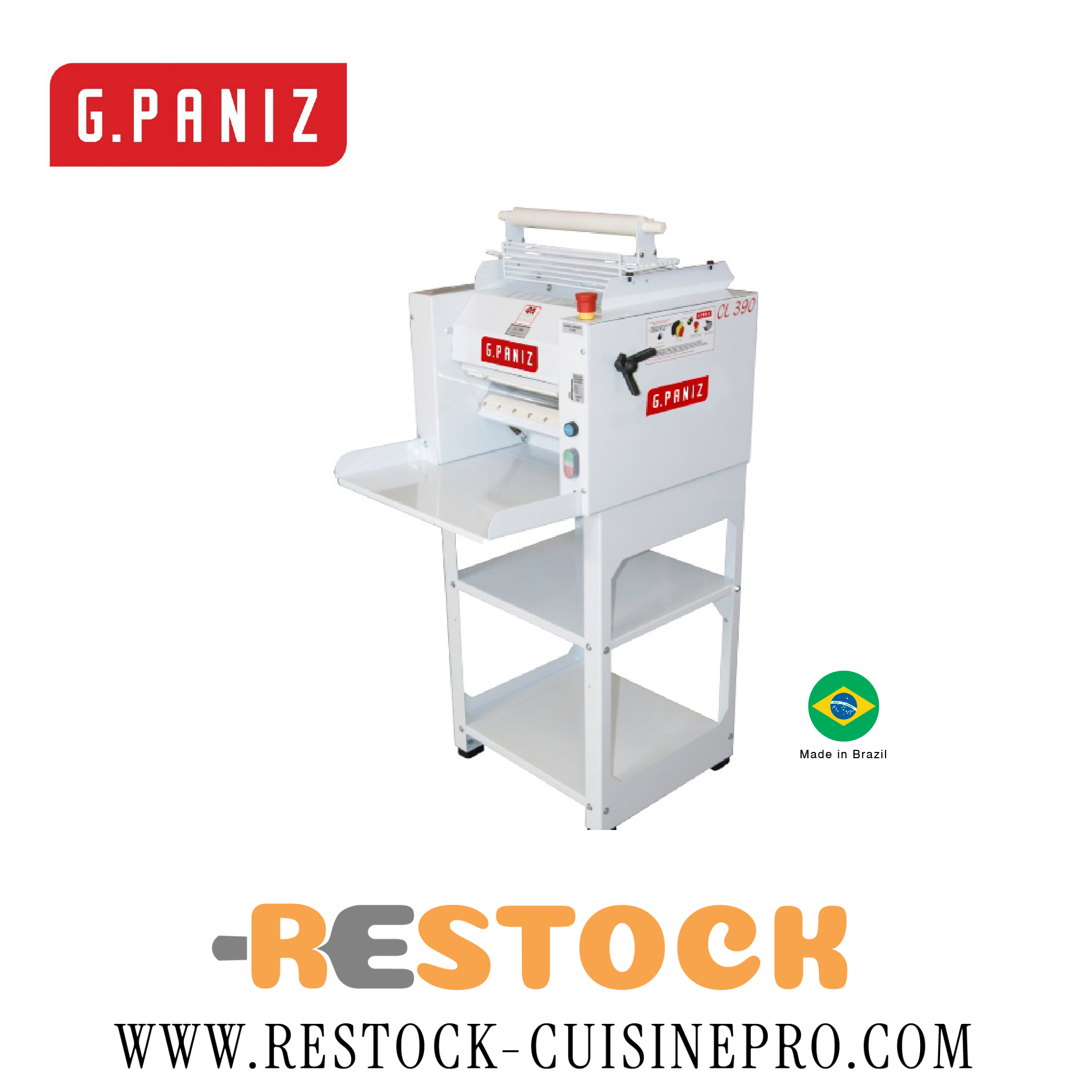 LAMINOIR SUR SUPPORT 390MM 220 V CL390