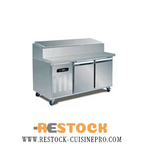 Meuble Saladette Inox Ventilé 1.80 M