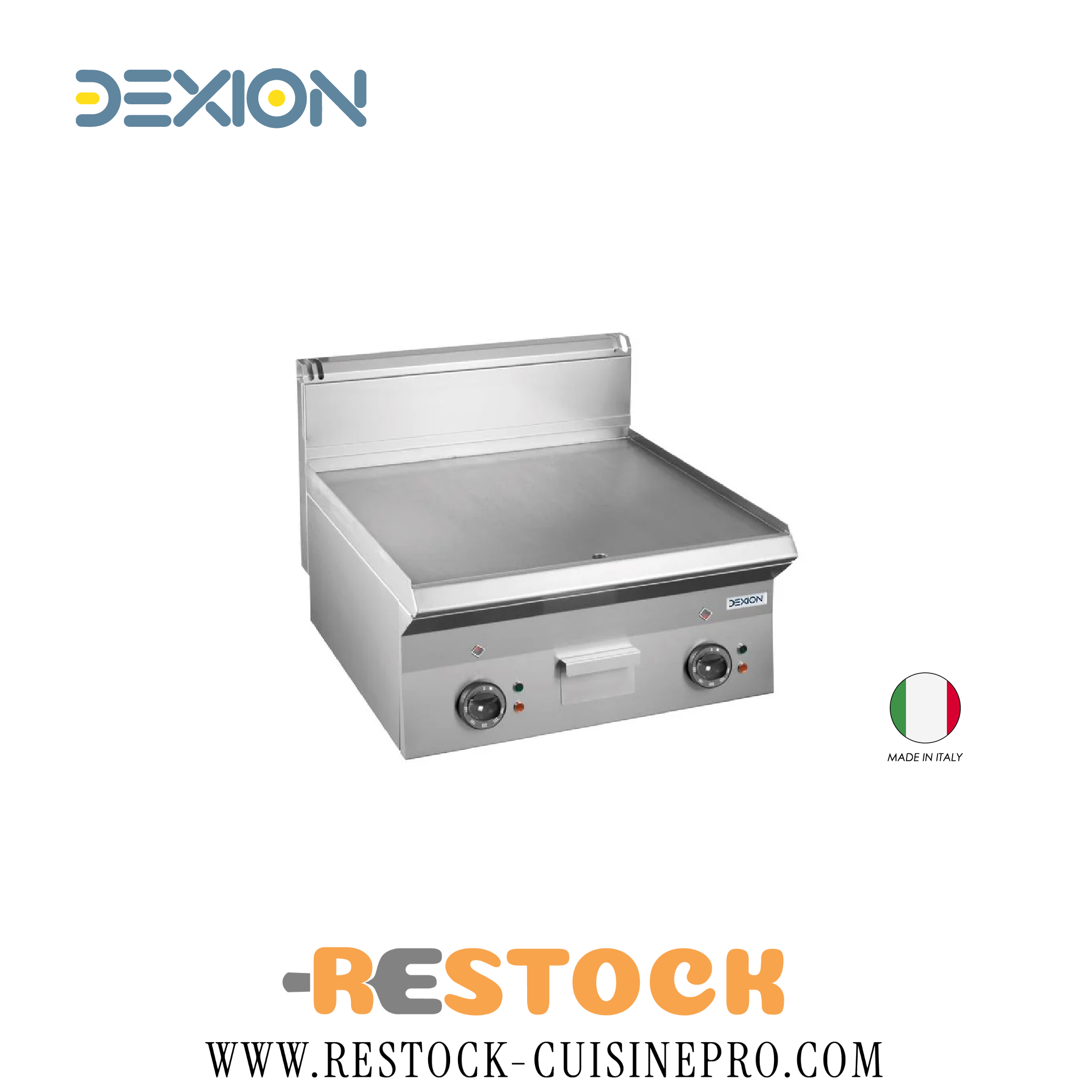 PLAQUE GRILLADE ELECTRIQUE LISSE 380 V A POSER 600X650X270 D65EFT6L