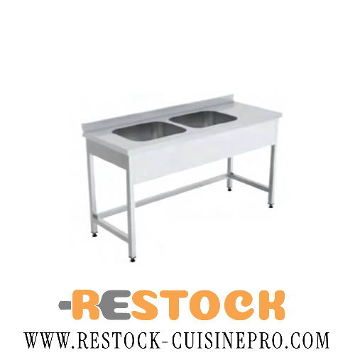 Plonge en Inox 1 Bac a Gauche 1.00 M BILGEINOX