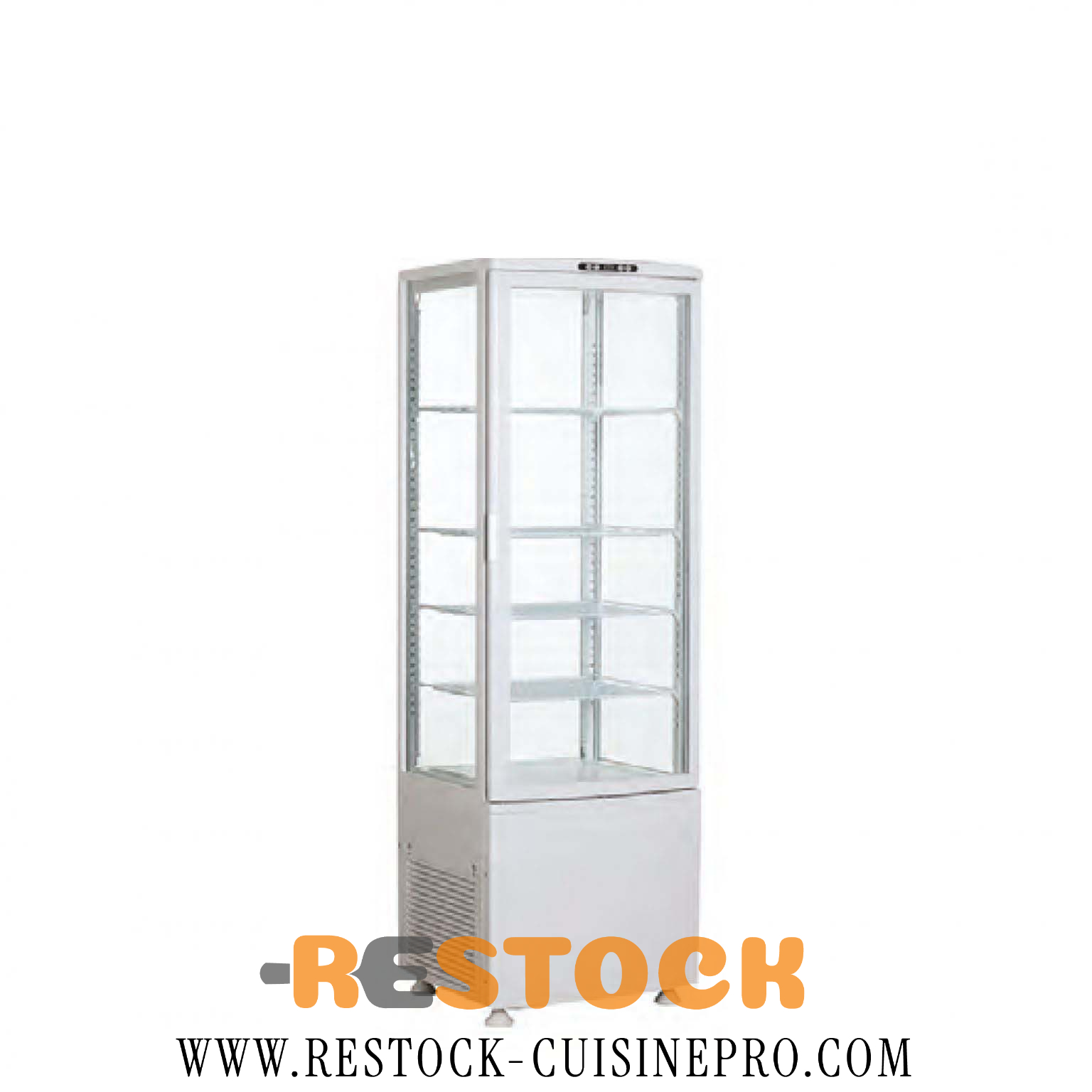 VITRINE 4 FACES POSITIVE 215 L
