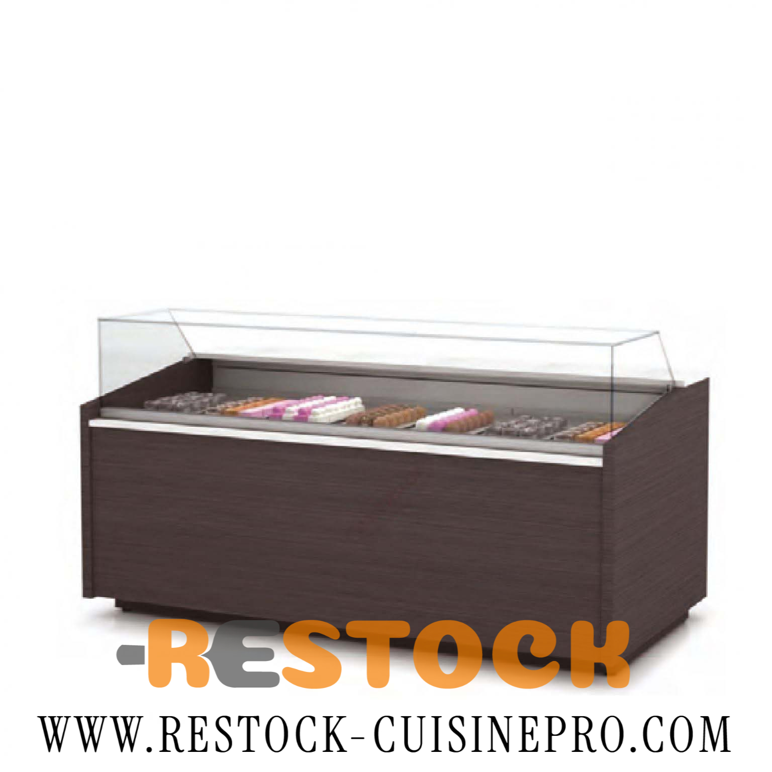 VITRINE A PATISSERIE SANS ETAGERE 1.50 m