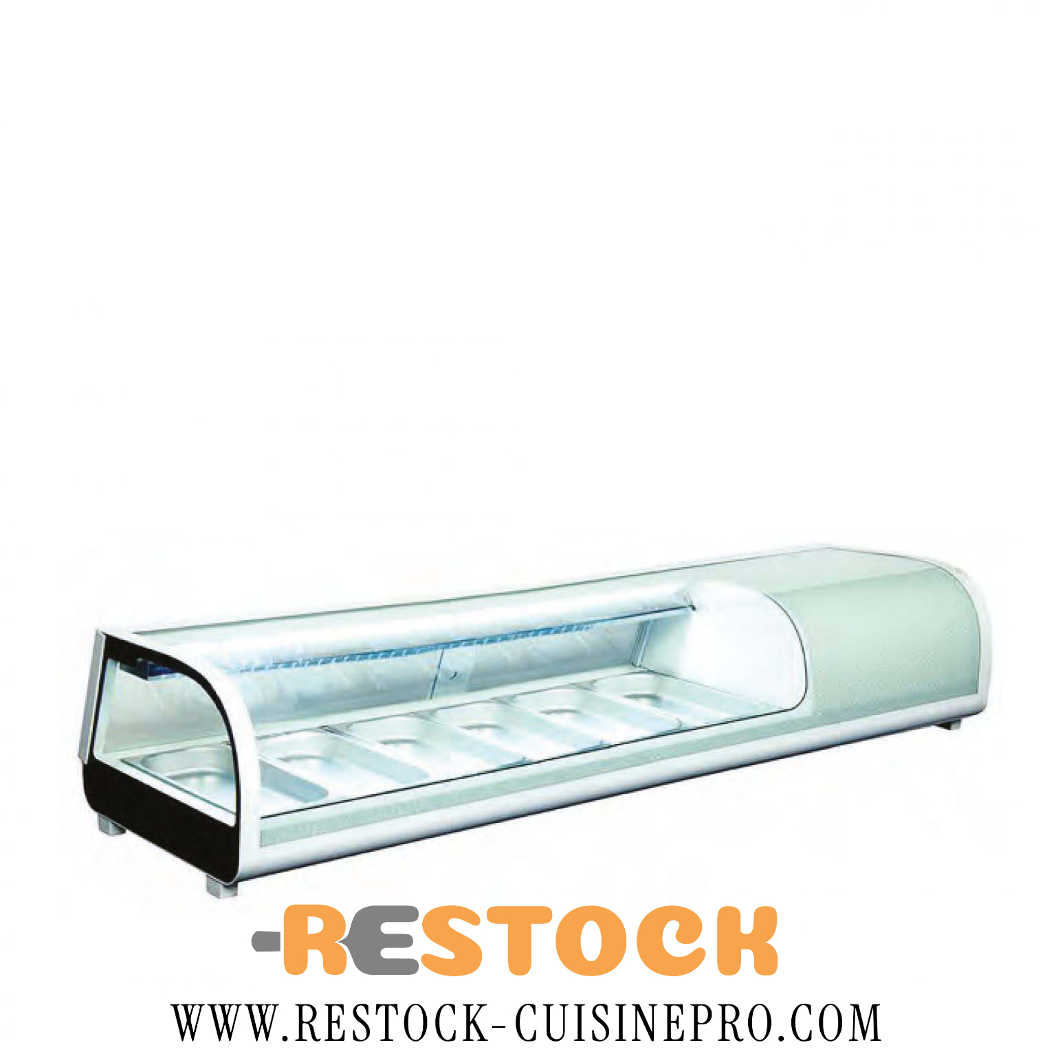 VITRINE REFRIGEREE POSABLE TAPAS 52 L – 5 BACS 1 sur 3
