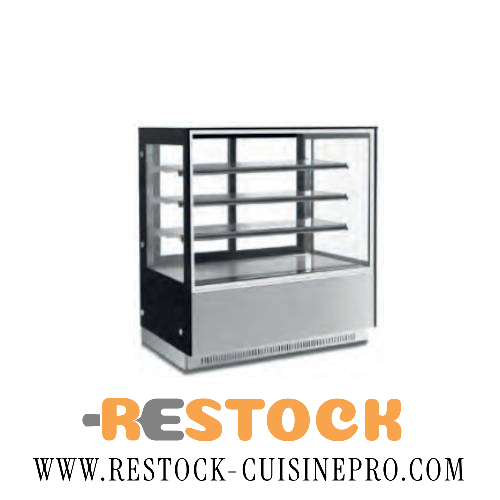 Vitrine a Pâtisserie Droite 3 Étages 2.00 M
