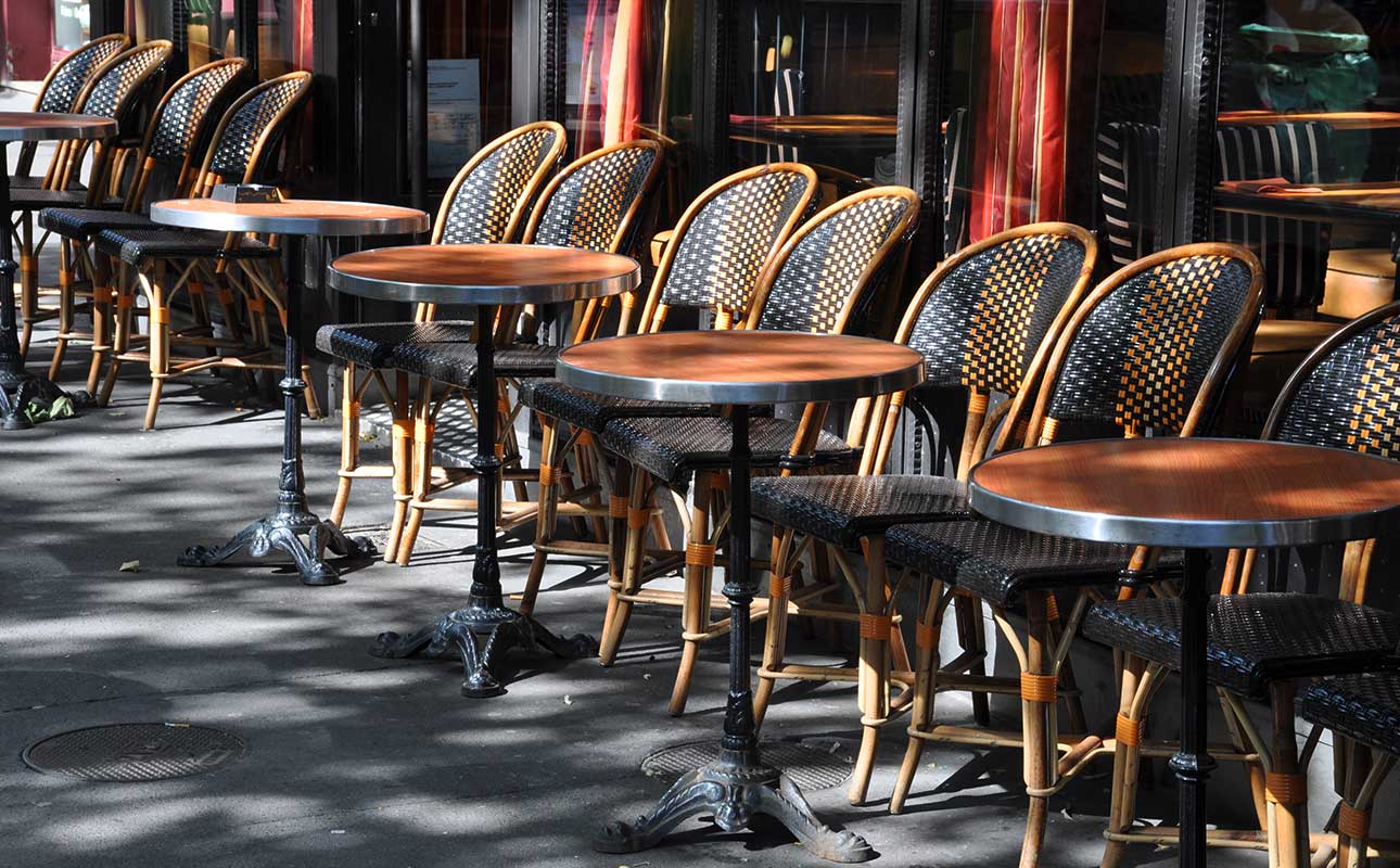 Chaises et tables pour café et restaurant Maroc Casablanca