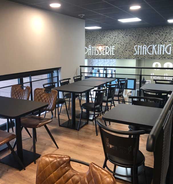 Chaises snack et restaurant Maroc