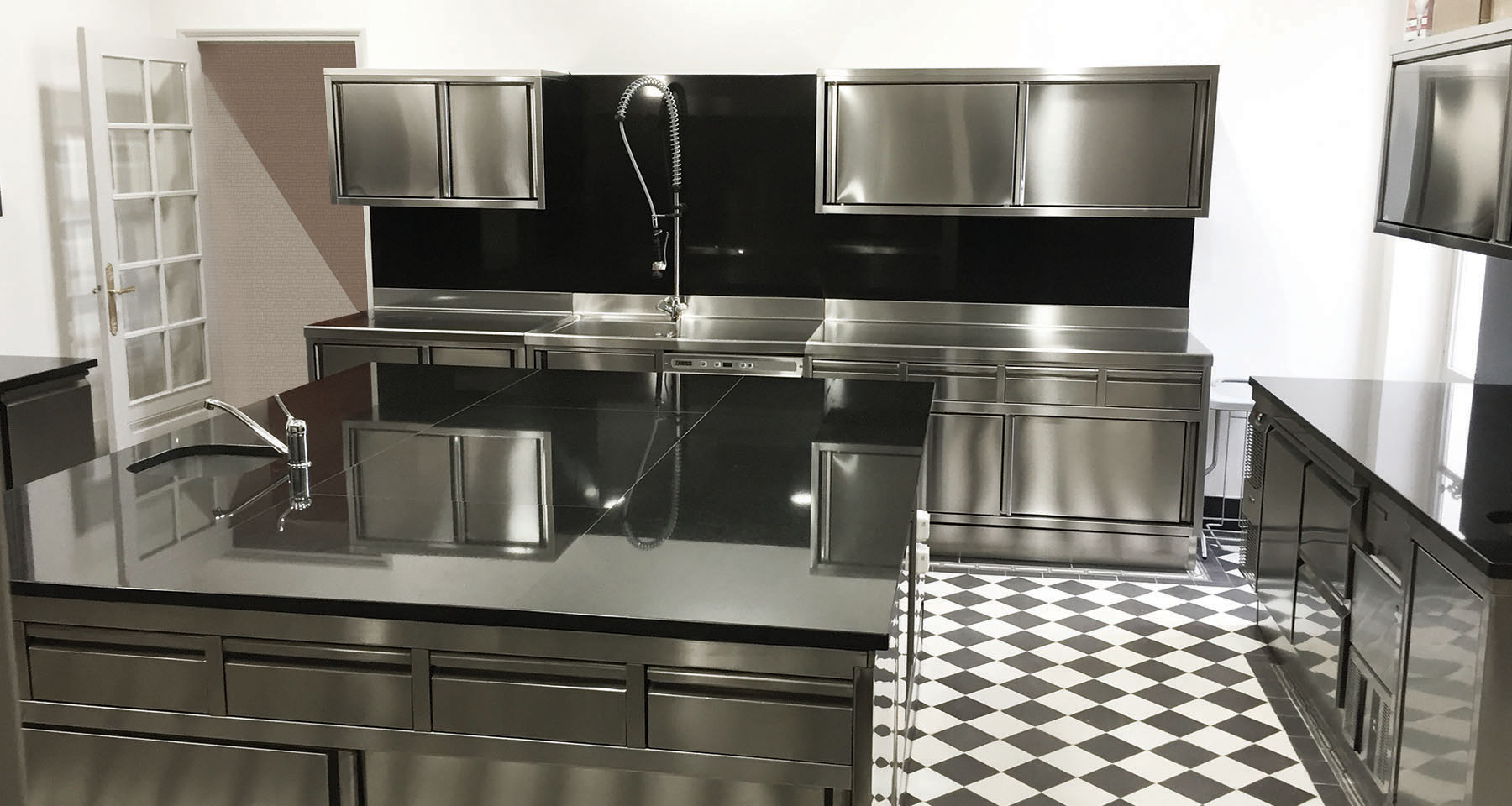 Inox pour cuisine professionnelle au Maroc